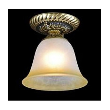 Traditional Classic Vintage Retro Bronze Metal Flush Mount
