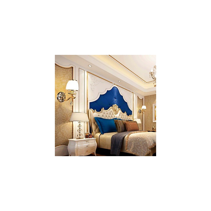 Modern Contemporary Electroplated Feature for Crystal Ambient Light Wall Sconces Wall Light