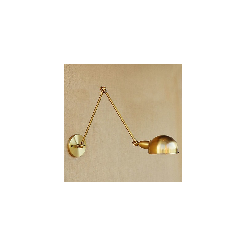 Modern Contemporary Retro Electroplated Feature for Swing Arm Eye Protection Ambient Light