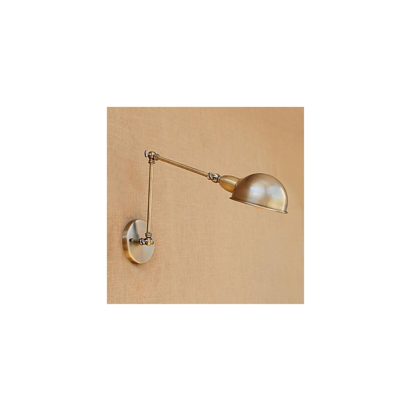 Modern Contemporary Retro Electroplated Feature for Swing Arm Eye Protection Ambient Light