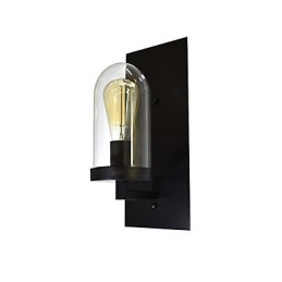Painted Steel Wall Lamp Dumb Black American Coffee Decoration Retro Wall Light Lightsaber Lamp On Wall