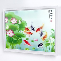 Integrated Modern Contemporary Modern Comtemporary Painting Feature for Ambient Light Wall Sconces