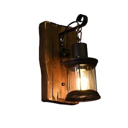Rustic Lodge Traditional Classic Painting Feature for Downlight Wall Lights Wall Light