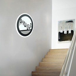 Creative Bedroom Bedside Wall Lamp Acrylic Entrance Aisle Light Simple Modern Staircase Balcony Lamps