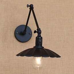 Vintage Country Painting Feature for Mini Style Swing Arm Downlight Swing Arm Lights Wall Light