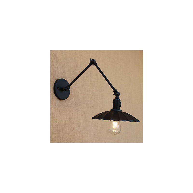 Vintage Country Painting Feature for Mini Style Swing Arm Downlight Swing Arm Lights Wall Light