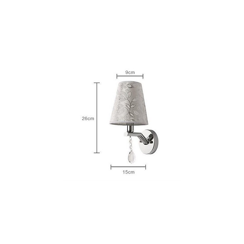 Crystal Modern Contemporary Others Feature Uplight Wall Sconces Wall Light