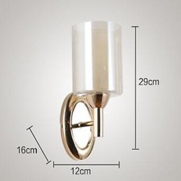 Modern Contemporary Electroplated Feature Uplight Wall Sconces Wall Light