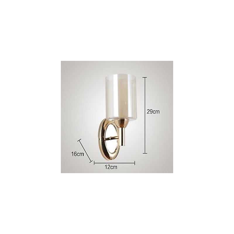 Modern Contemporary Electroplated Feature Uplight Wall Sconces Wall Light