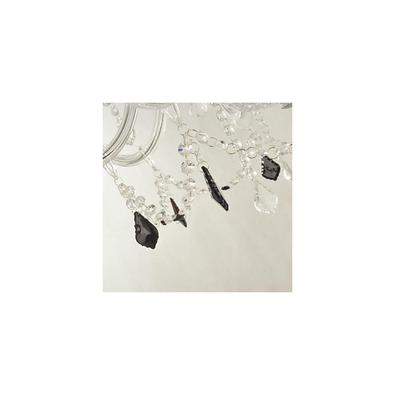 Modern Contemporary Crystal Glass Chandelier