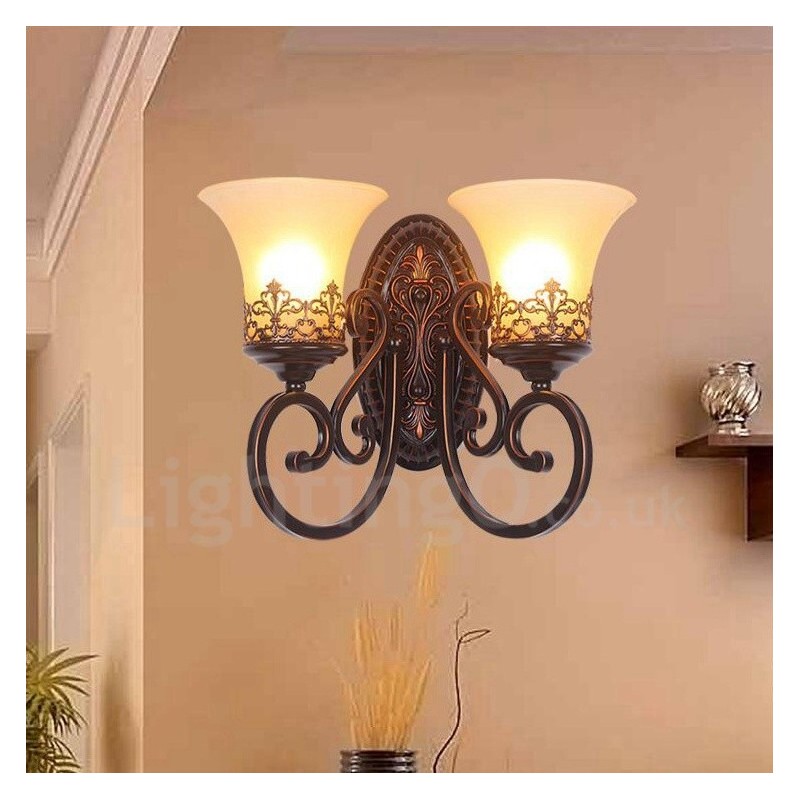 Rustic Lodge Living Room Dining Room Bed Room Metal Indoor Wall Sconces