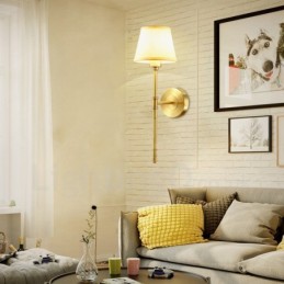 Single Light Traditional Classic Copper Indoor Wall Sconces