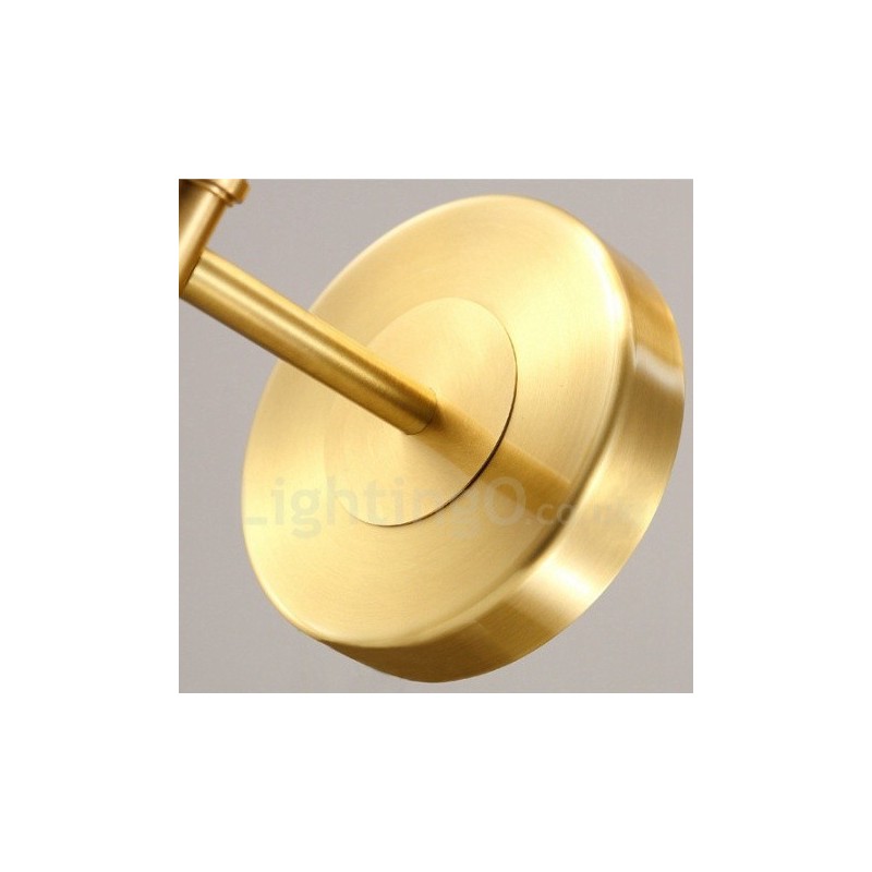 Single Light Traditional Classic Copper Indoor Wall Sconces