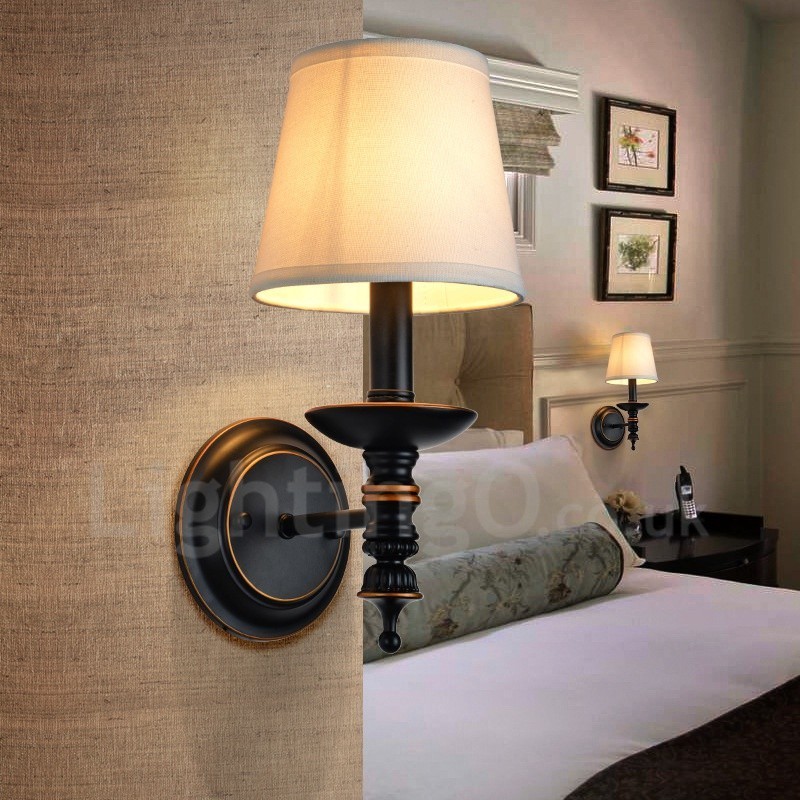 Single Light Traditional Classic Indoor Wall Sconces