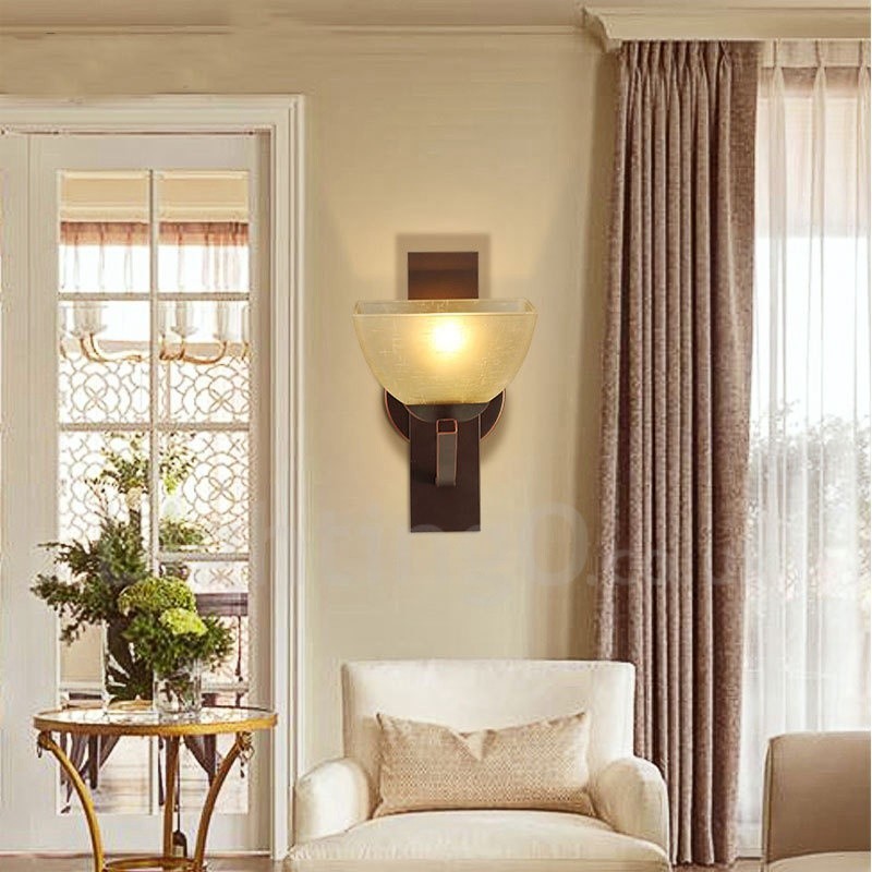 Single Light Traditional Classic Indoor Wall Sconces