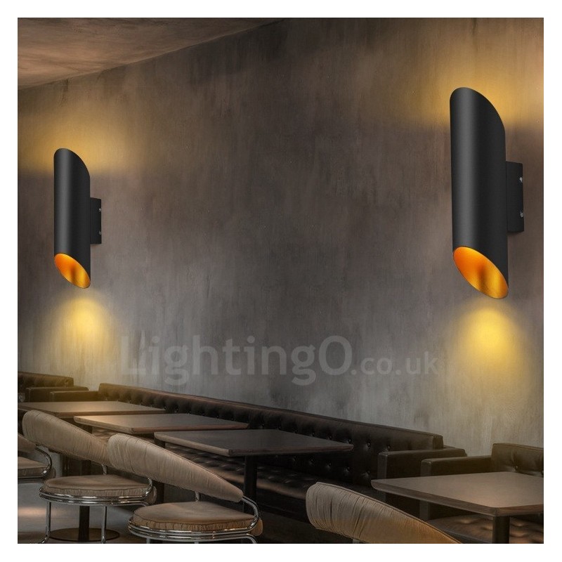 Modern Contemporary Flush Mount Aluminum Alloy Wall Lights
