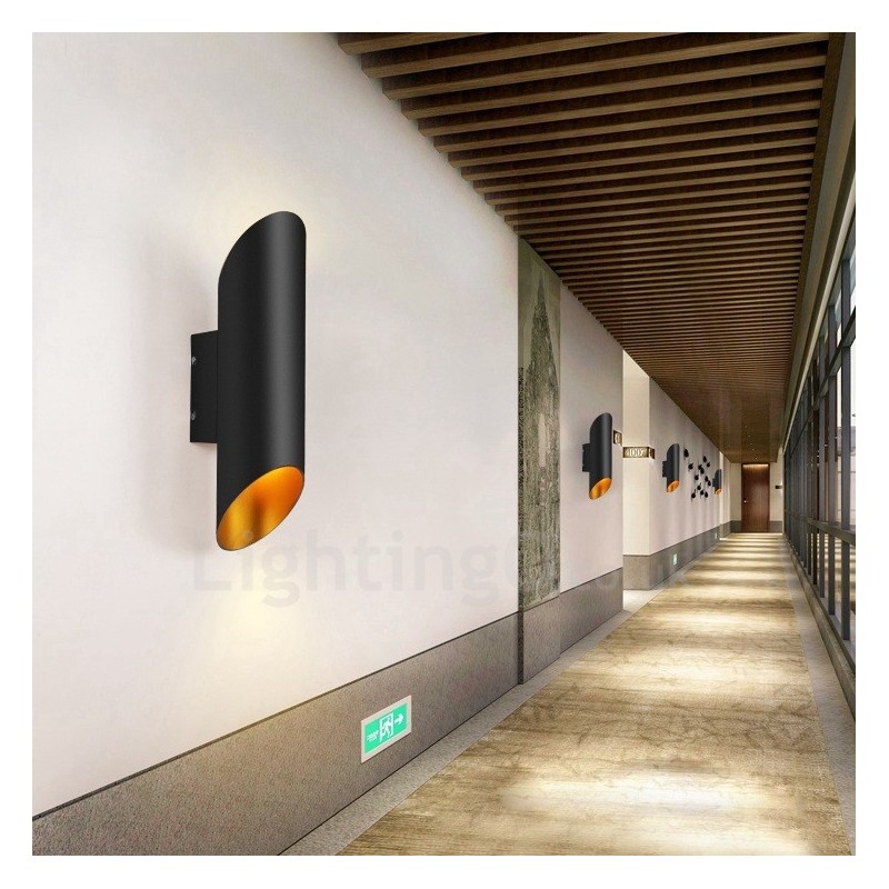 Modern Contemporary Flush Mount Aluminum Alloy Wall Lights