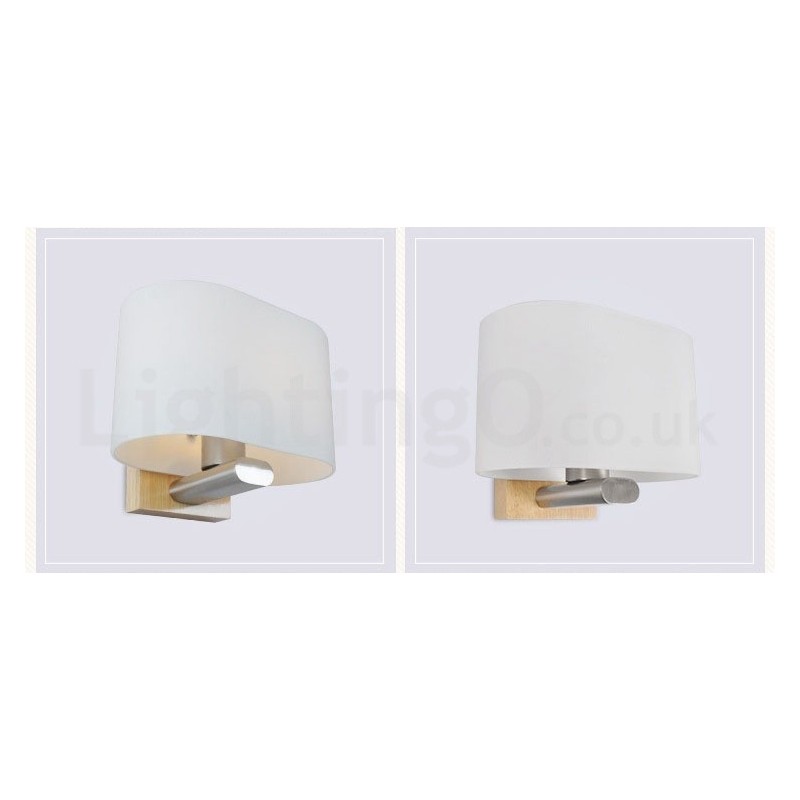 Modern Contemporary Wood Stainless Steel Wall Lights with Glass Shade for Aisle Bar Cafe Bedroom Study Loft Pulley Wall Lamp