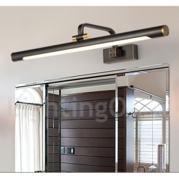 IPMirror Lamp Bathroom Lights Pure Brass Wall Lights with Acrylic Shade Make up Lighting