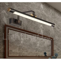 IPMirror Lamp Bathroom Lights Pure Brass Wall Lights with Acrylic Shade Make up Lighting
