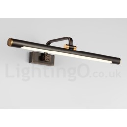 IPMirror Lamp Bathroom Lights Pure Brass Wall Lights with Acrylic Shade Make up Lighting