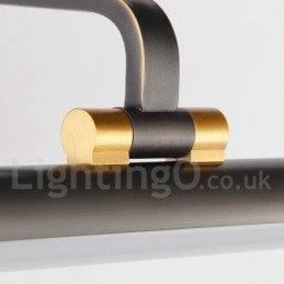 IPMirror Lamp Bathroom Lights Pure Brass Wall Lights with Acrylic Shade Make up Lighting