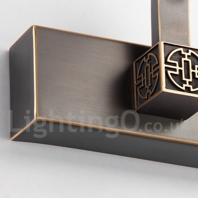 IPMirror Lamp Bathroom Lights Pure Brass Wall Lights with Acrylic Shade Make up Lighting