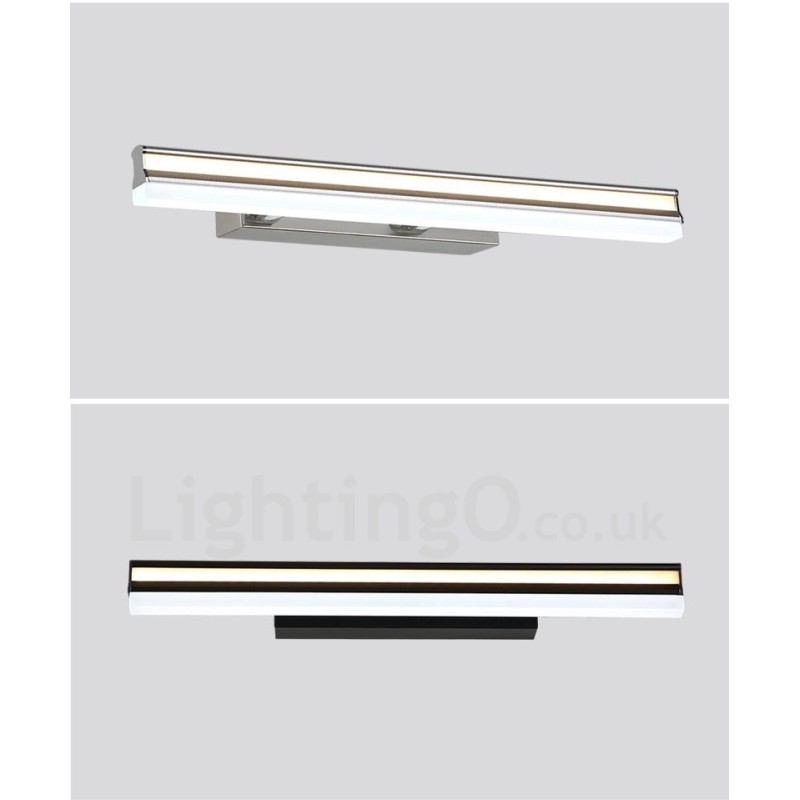 IP44 Mirror Lamp Bathroom Lights Wall Lights with Acrylic Shade Make up Lighting