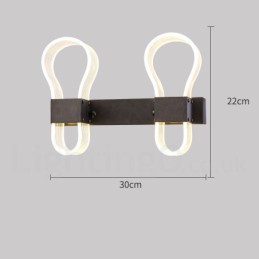 Modern Wall Light with Acrylic Shades for Bedroom Corridor Aisle