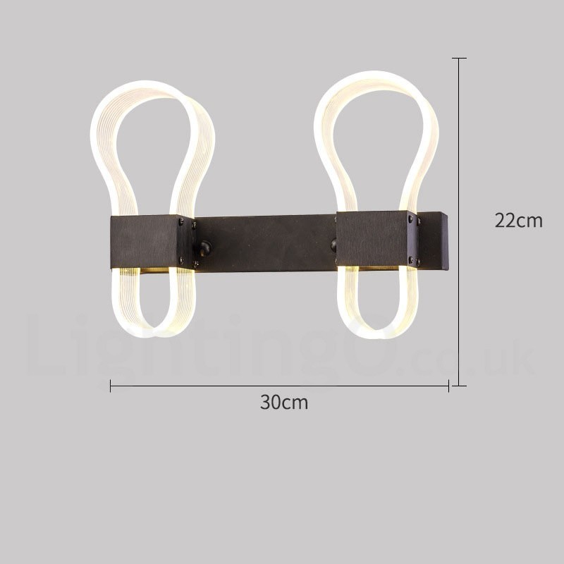 Modern Wall Light with Acrylic Shades for Bedroom Corridor Aisle