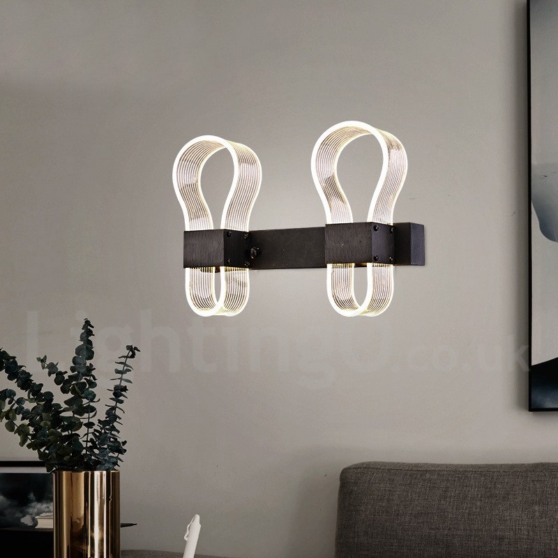 Modern Wall Light with Acrylic Shades for Bedroom Corridor Aisle