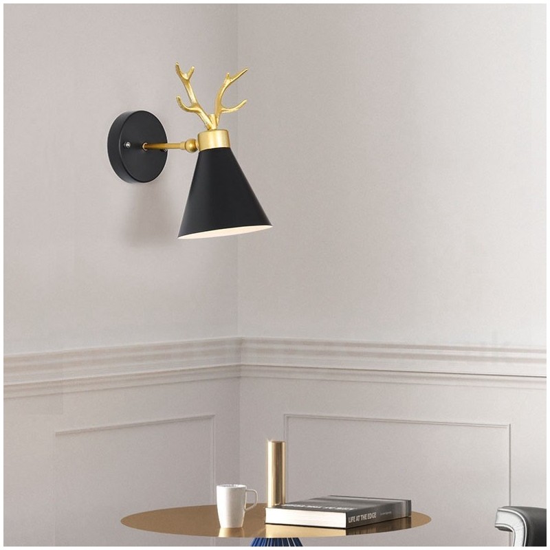 Modern Antlers Wall Light