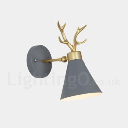 Modern Antlers Wall Light