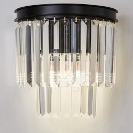 Modern Luxury K9 Crystal Wall Light with Crystal Shade