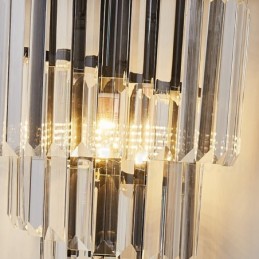 Modern Luxury K9 Crystal Wall Light with Crystal Shade