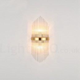 Modern Luxury K9 Crystal Wall Light with Crystal Shade