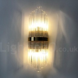 Modern Luxury K9 Crystal Wall Light with Crystal Shade