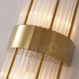 Modern Luxury K9 Crystal Wall Light with Crystal Shade