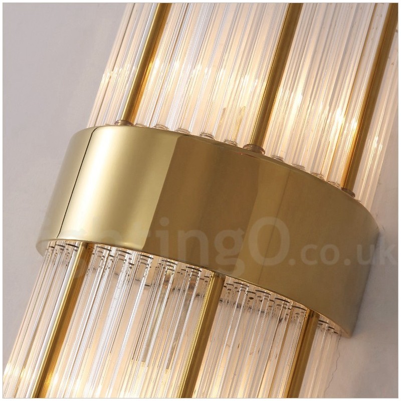 Modern Luxury K9 Crystal Wall Light with Crystal Shade