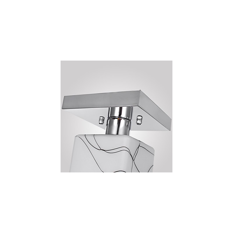 Modern Contemporary Mini Style Electroplated Metal Flush Mount