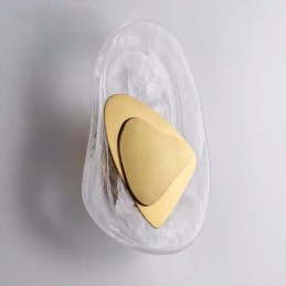 Nordic Crystal Wall Sconces Living Room Study Bedroom Bedside Aisle Living Room Background Wall Light