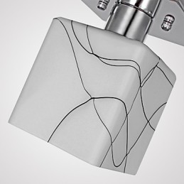 Modern Contemporary Mini Style Electroplated Metal Flush Mount