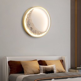 Nordic Indoor Round Background Wall Decorative Wall Lights