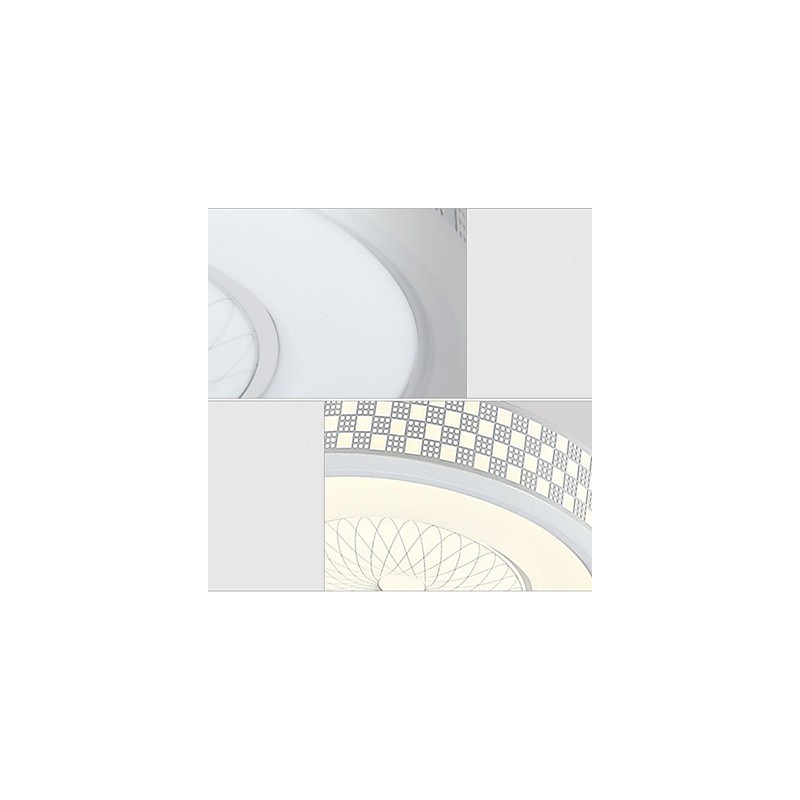 Modern Contemporary Metal Flush Mount