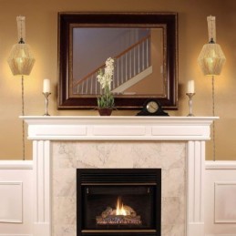 Paper Rope Wall Sconce American Pastoral Retro Wall Light With Plug