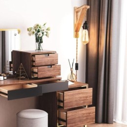 Solid Wood Wall Sconce American Pastoral Retro Hemp Rope Wall Light With Plug