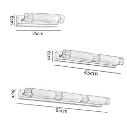 Wall Lamp Brass Acrylic Cylinder Mirror Front Light