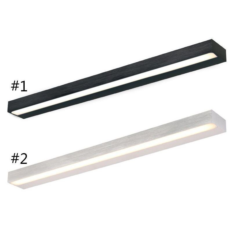 Modern Mirror Front Light Wall Lamp Acrylic Washroom Makeup Lighting