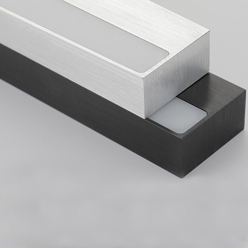 Modern Mirror Front Light Wall Lamp Acrylic Washroom Makeup Lighting