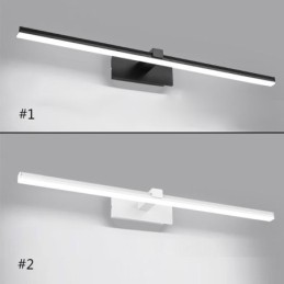 Contemporary Wall Lamp Mirror Front Light Acrylic Lighting Washroom